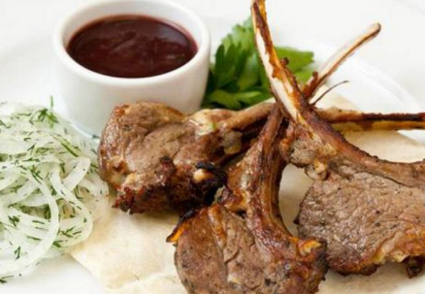Шашлык из бараньей корейки