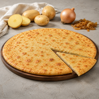 Осетинский пирог с картошкой и жареным луком